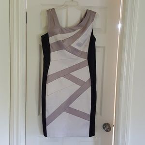 Slimming dress 3 tones
