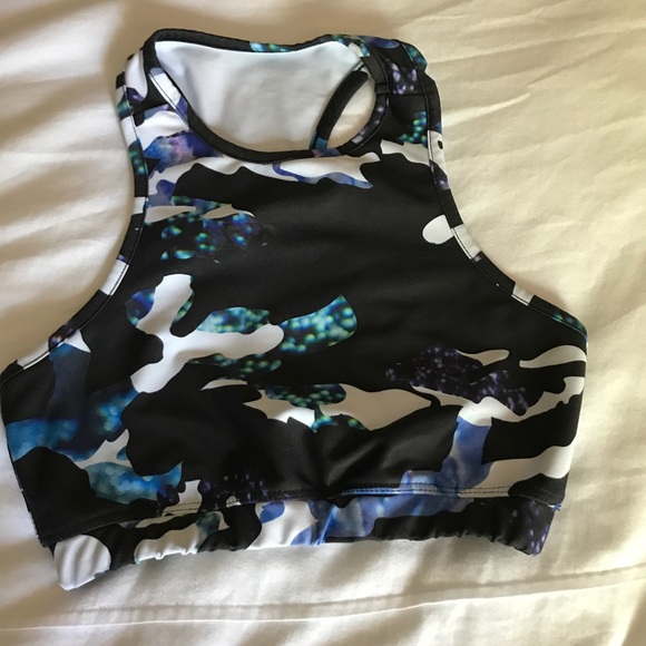 Flywheel Cropped Sports Bra - Picture 1 of 3