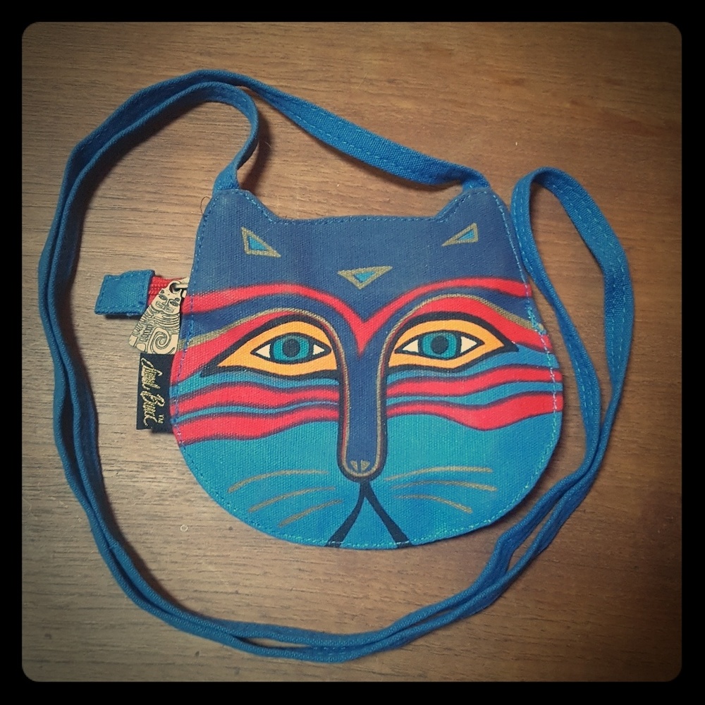 Artsy Cat Mini Cross-Body Purse