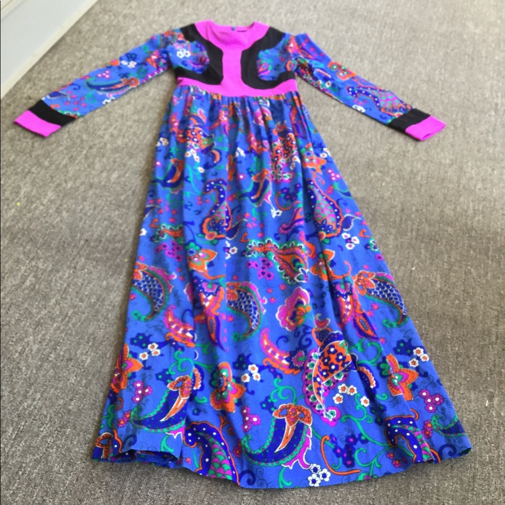 Vintage maxi dress