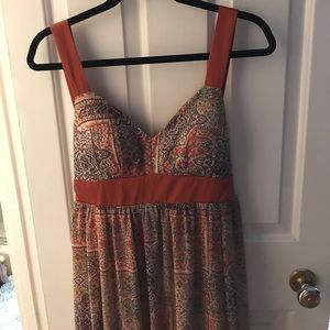 Cute fall maxi dress