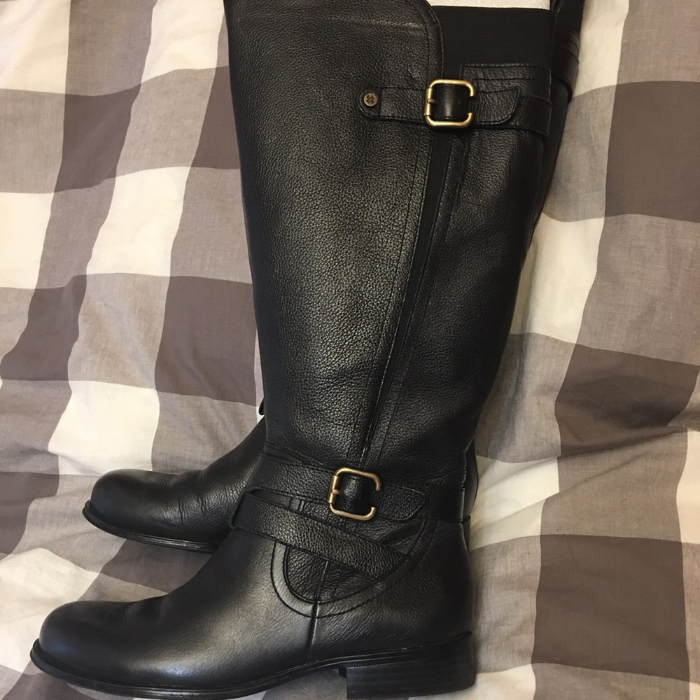 NWB Naturalizer Jordie Wide Calf Riding Boot