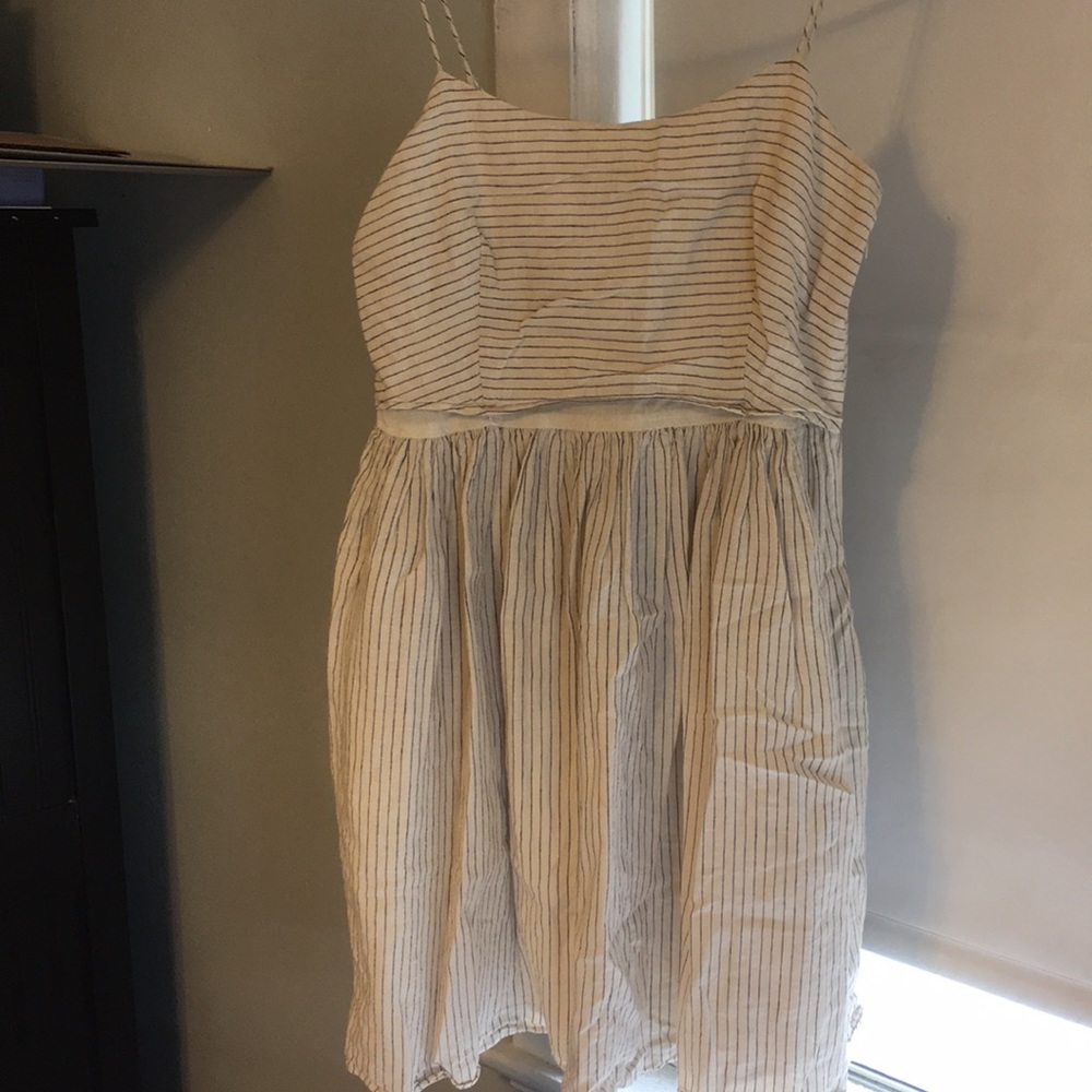 J crew linen/cotton sundress