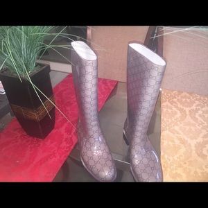 Gucci Rain boots.