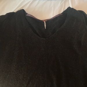 Black free people sweater