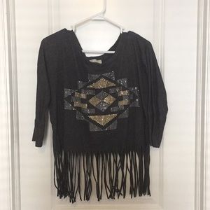 Fringe top