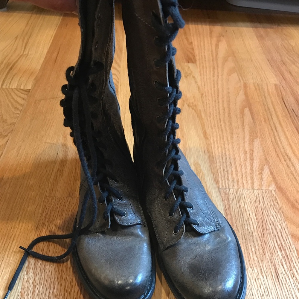 Vera Wang Combat Boots