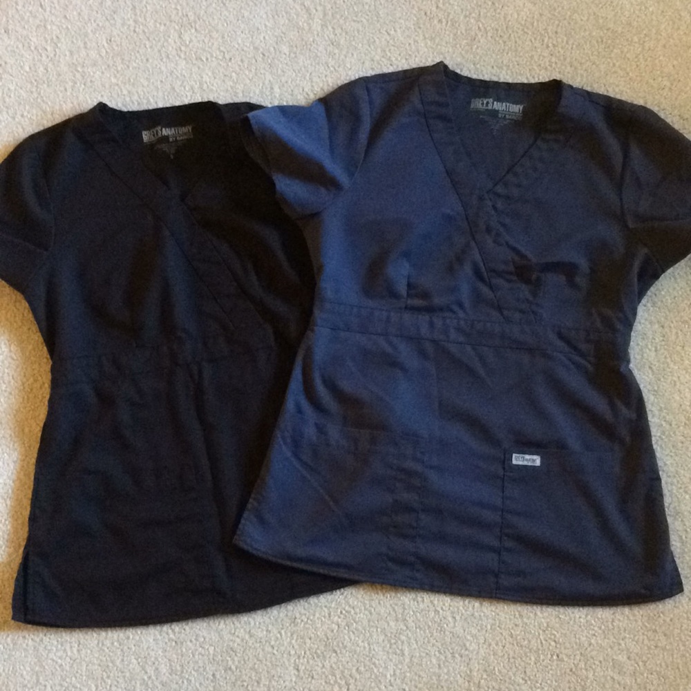 Grey's Anatomy scrub tops