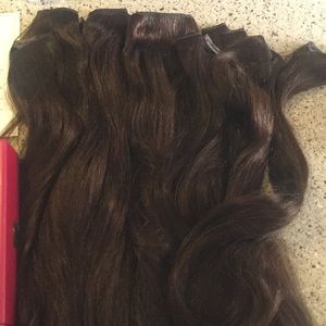 Luxy hair extensions 10 pices only used once