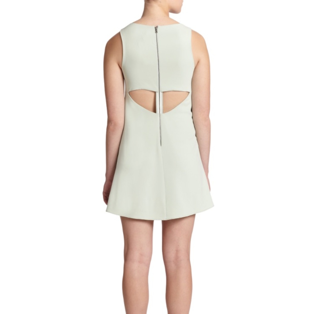 ALICE + OLIVIA Kate Cut-Out Back Dress