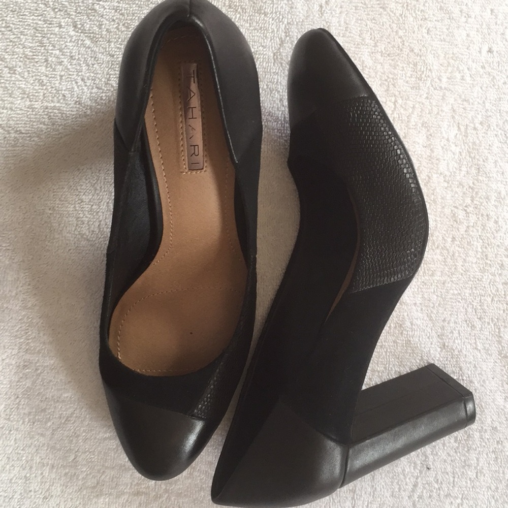 TAHARI Beautiful black dress shoe 👠