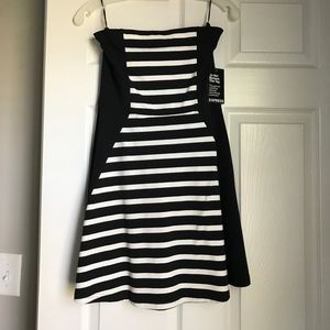 Black and white dress
