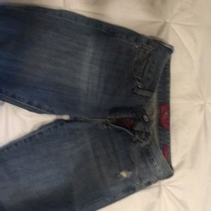 Lucky brand jeans used once size 26 skinny