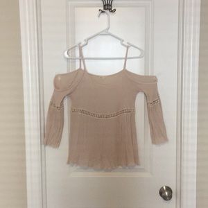 Cold shoulder top