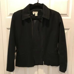Ann taylor black wool blazer/ jacket