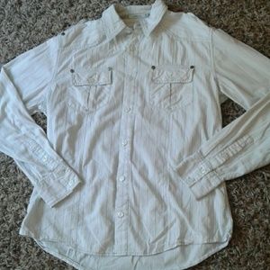 BKE Mens button up shirt, small