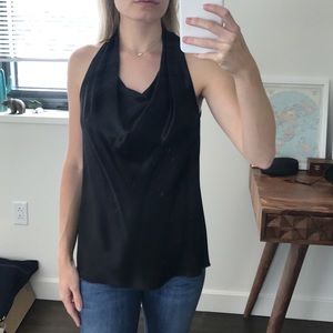 Vince cowl neck halter style blouse