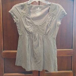 Banana Republic blouse with floral detail