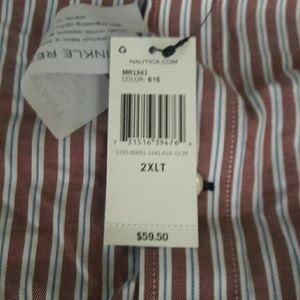 Brand new 2XL Nautica long sleeve shirt