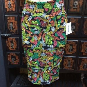 Lularoe Autumn leaves pencil skirt