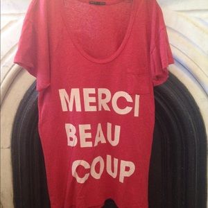 Merci Beaucoup Graphic Tee - M