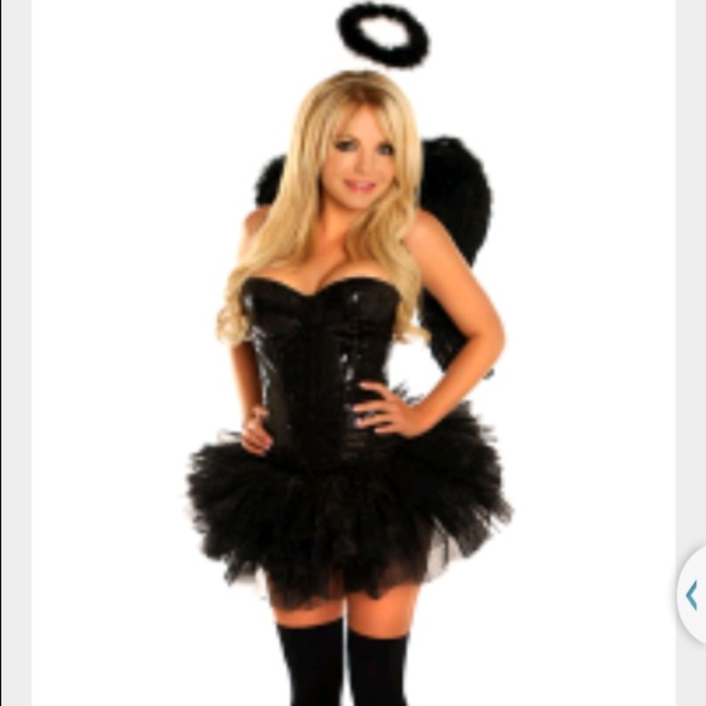 🎃  Dark angel costume