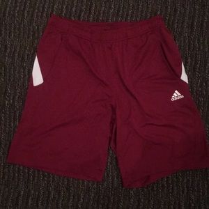 Adidas Men’s Medium Maroon Basketball Shorts
