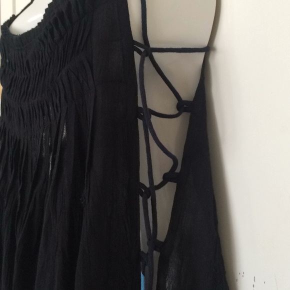 FREE PEOPLE FP One Imperial Palm Pintuck Dress - Picture 3 of 8