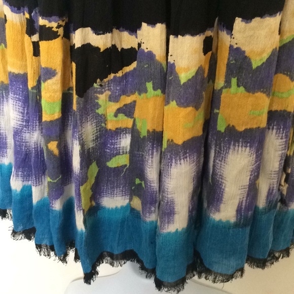 FREE PEOPLE FP One Imperial Palm Pintuck Dress - Picture 5 of 8