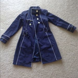 Navy Blue trench coat