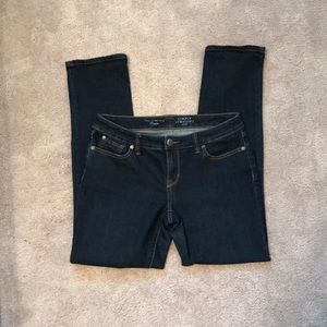 The Limited Dark Straight Jeans