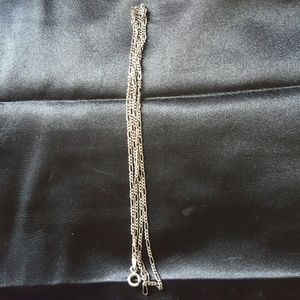 NEW- 24' Sterling Silver Figaro FIRM
