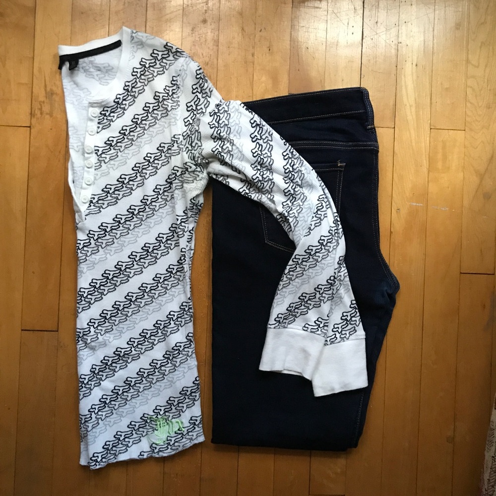 Long Sleeve Henley Tee