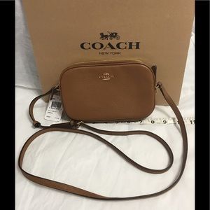 COACH crossbody in a medium brown