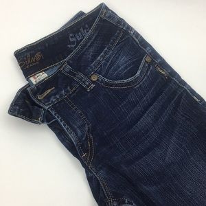 Silver slight boot Flare Jeans