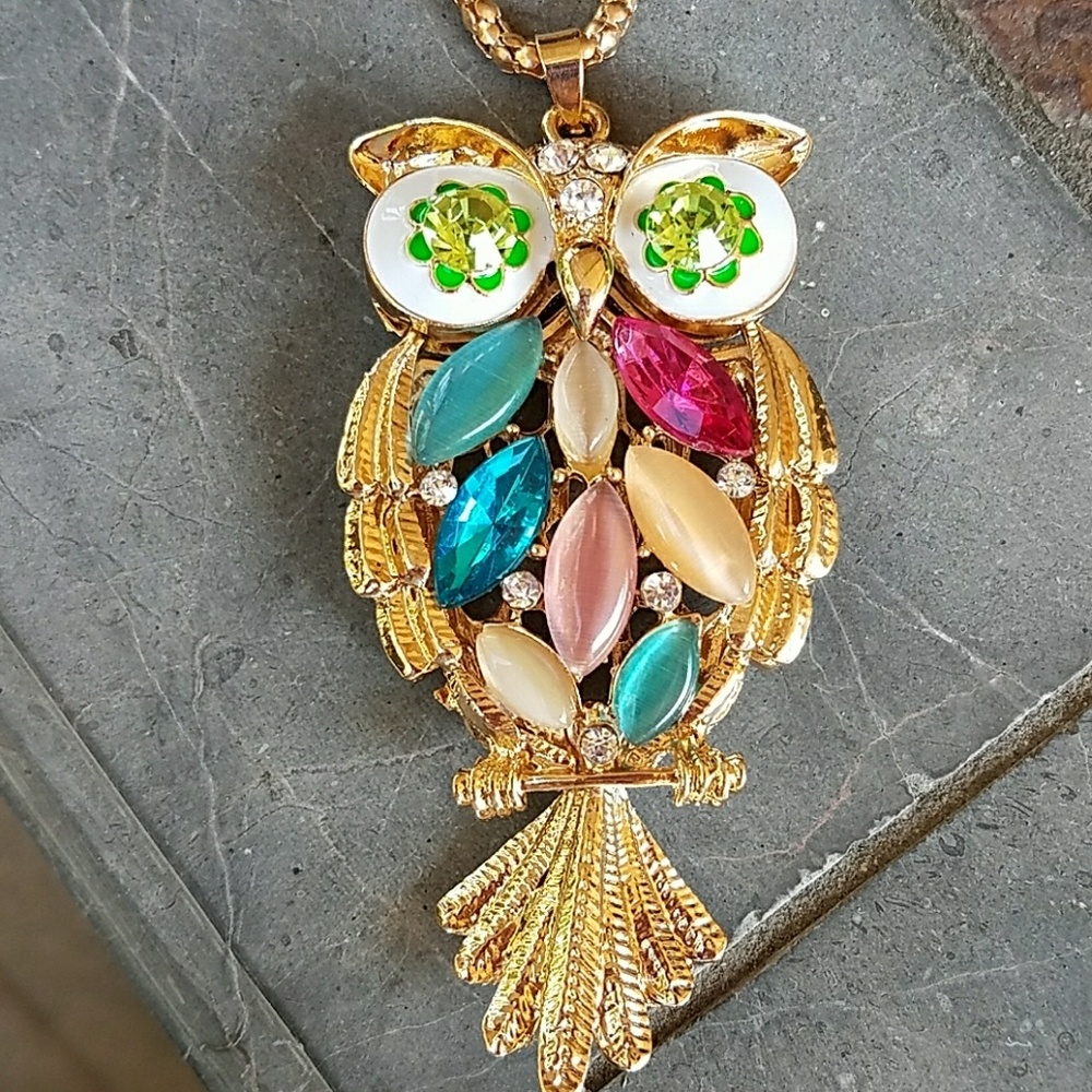 Owl Necklace - Picture 5 of 7