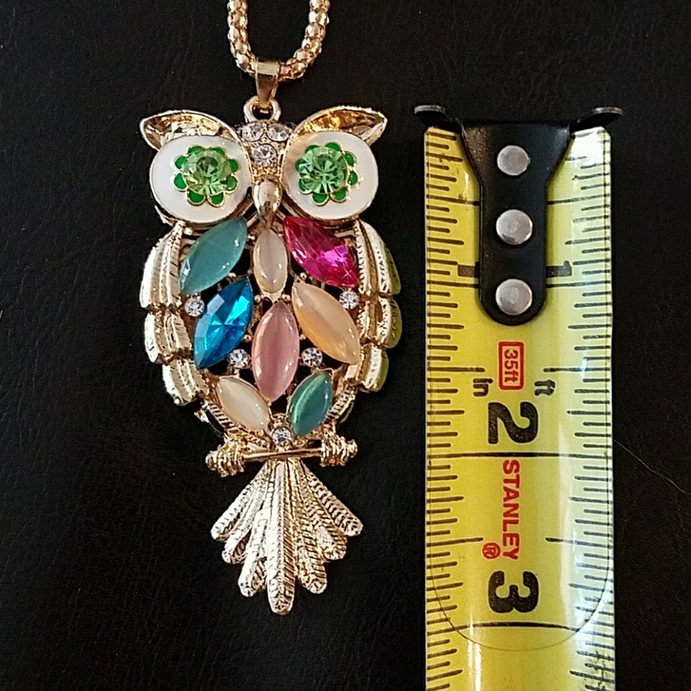 Owl Necklace - Picture 6 of 7