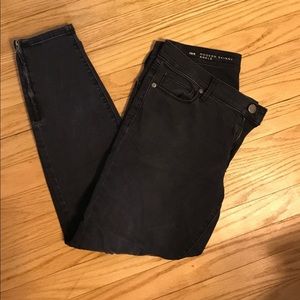 Loft skinny ankle dark jeans