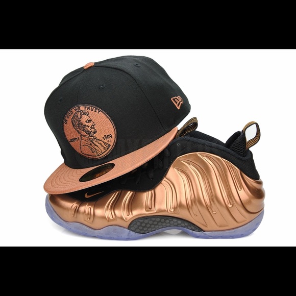 💯Auth Air Foamposite One Copper Sz10.5 w'out hat - Picture 3 of 7
