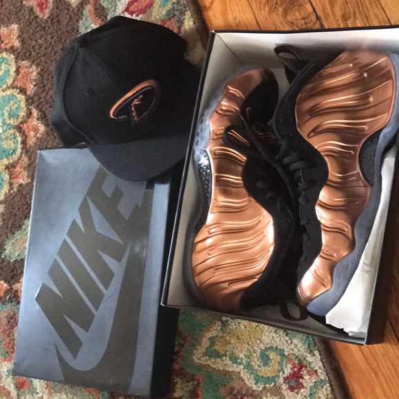 Nike Other - 💯Auth Air Foamposite One Copper Sz10.5 w'out hat