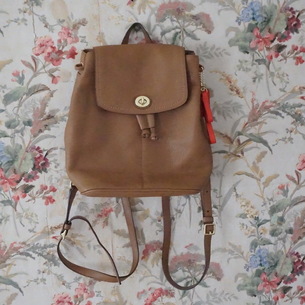 COACH Park leather backpack