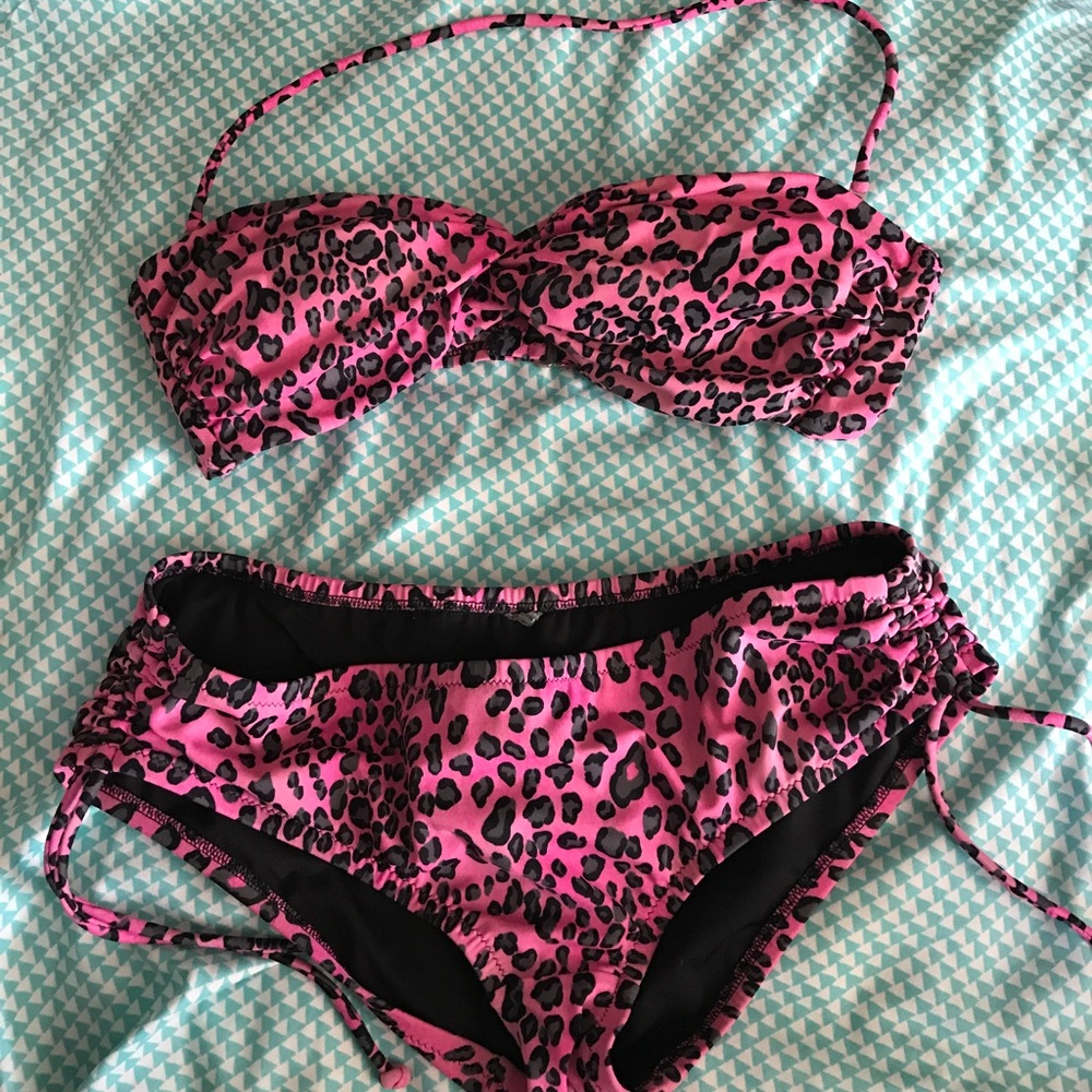 Cheetah print bikini