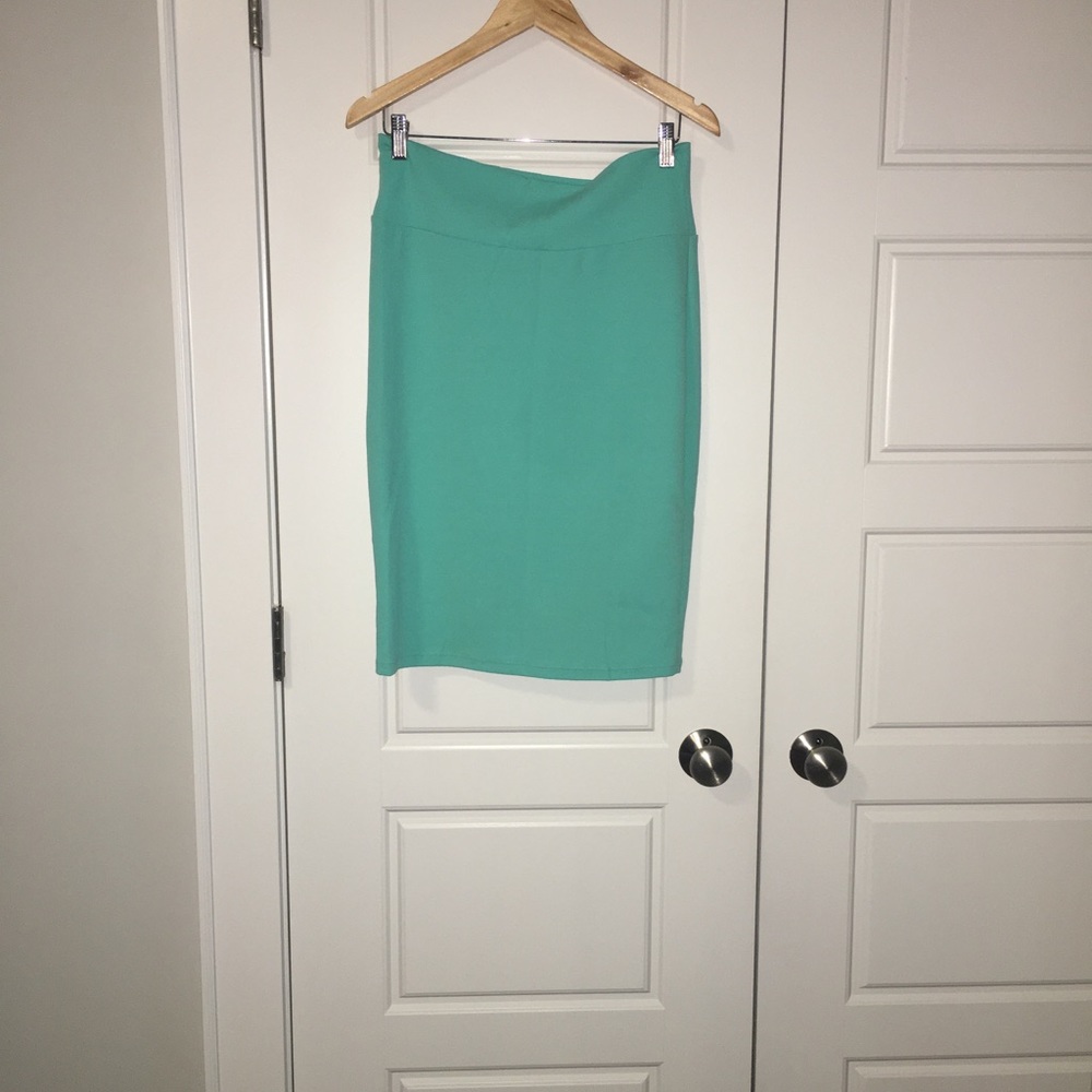 NWOT LuLaRoe Cassie Skirt Mint Medium