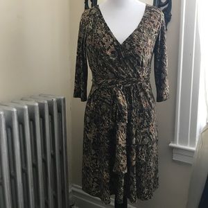 Evan Picone wrap dress size 12