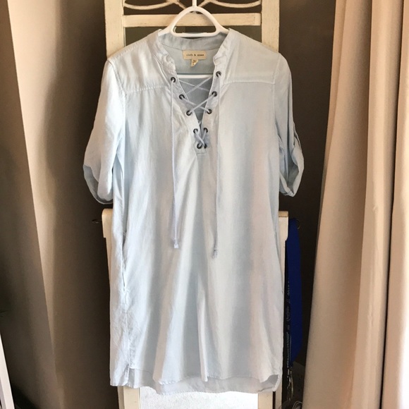 Chambray dress. Size XS. - Picture 1 of 2