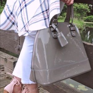 Gray Satchel