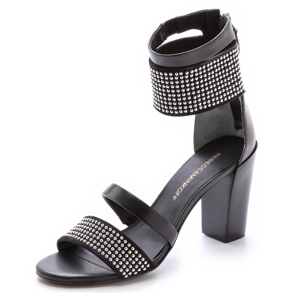 Rebecca Minkoff Shawn Sandal Black 7M