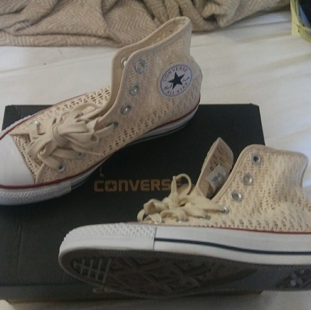Converse mesh chuck taylors