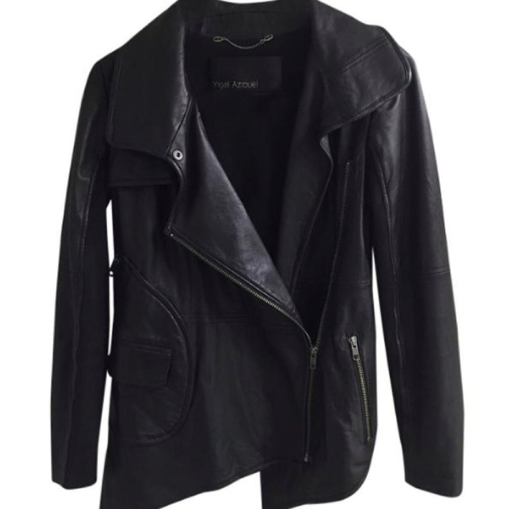 Yigal Azrouel leather jacket