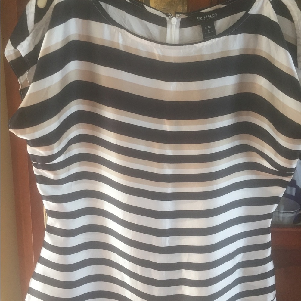 Silk striped shirt